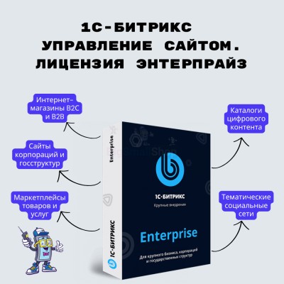 1С-Битрикс: Управление сайтом. Лицензия Энтерпрайз - купить в Горчаках